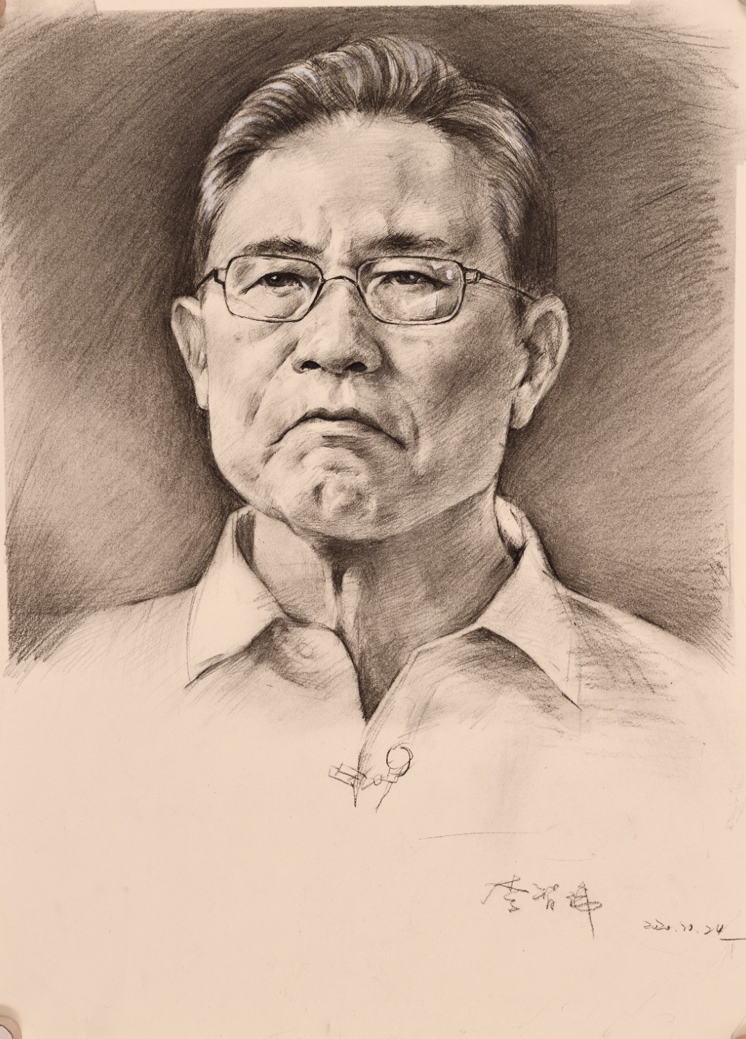 李智偉+《鐘南山院士肖像》.jpg